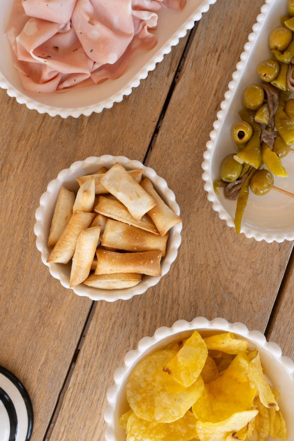 Cuenco De Porcelana Diseño Bolitas