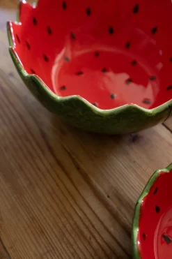 Cuenco Grande Con Diseño Sandía
