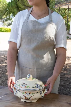 Delantal De Lino Adultos