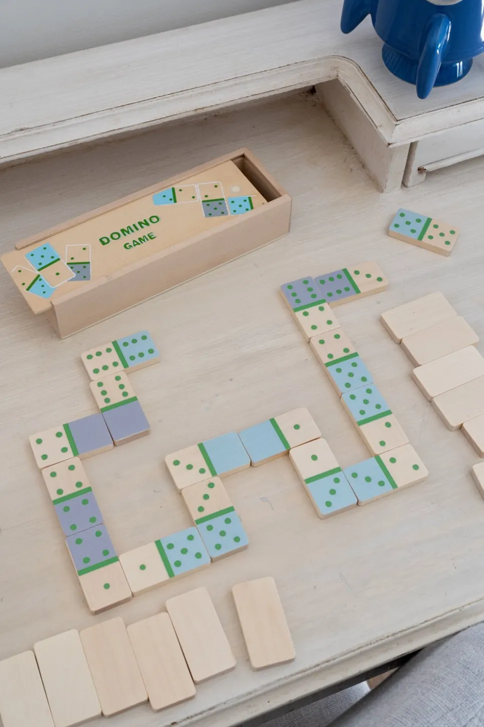Dominó De Madera Para Niños