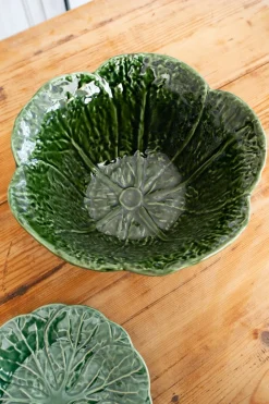 Ensaladera Honda Grande Hoja De Col