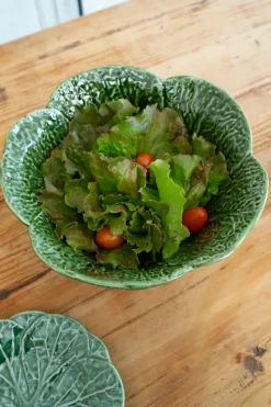 Ensaladera Honda Grande Hoja De Col