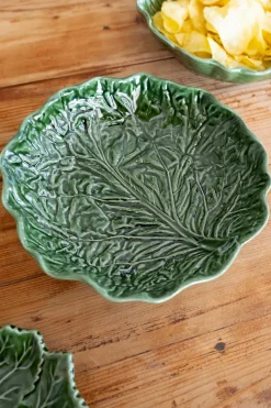 Ensaladera Oval Mediana Hoja De Col