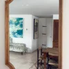 Espejo Rectangular Con Marco De Madera