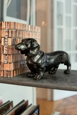 Figura Decorativa Con Diseño De Teckel