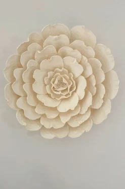 Flor Decorativa De Papel Maché