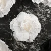 Flor Iris 15X15 Papel Blanco
