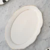 Fuente Oval Blanca Cristina Oria