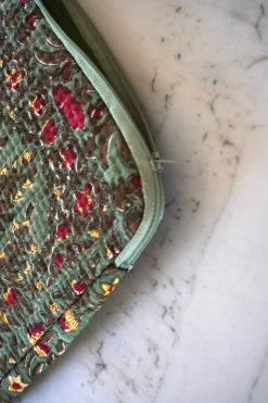 Funda Para Portátil Flores Verdes