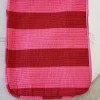 Funda Para Portátil Rayas Rosas Y Rojas