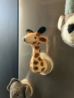 Imán Con Diseño De Cabeza De Animal