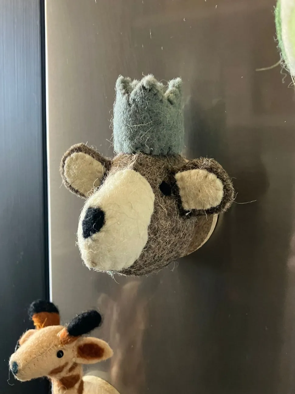 Imán Con Diseño De Cabeza De Animal