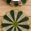 Individual Diseño Margarita Verde