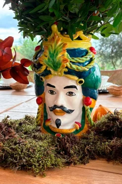 Jarrón Busto Diseño Siciliano