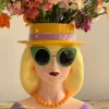 Jarrón Busto Lady Fashion Rubia