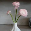 Jarrón Con Diseño De Ajo Blanco