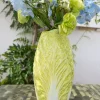 Jarrón Con Diseño De Lechuga