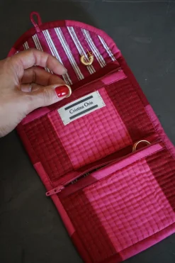 Joyero Rayas Rosas Y Rojas