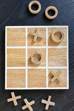 Juego De Madera Tres En Raya