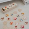 Juego Memory De Madera Para Niños