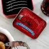 Lata Con Tenedores Para Aperitivos Con Forma De Gambas