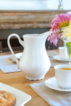 Lechera Blanca Con Relieve Co
