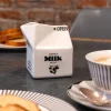 Lechera Brick de Cerámica Blanca CO