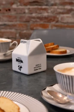 Lechera Brick de Cerámica Blanca CO