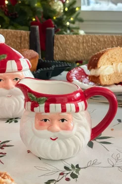 Lechera Con Diseño De Papá Noel