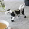 Lechera Con Diseño De Vaca Blanca Y Negra