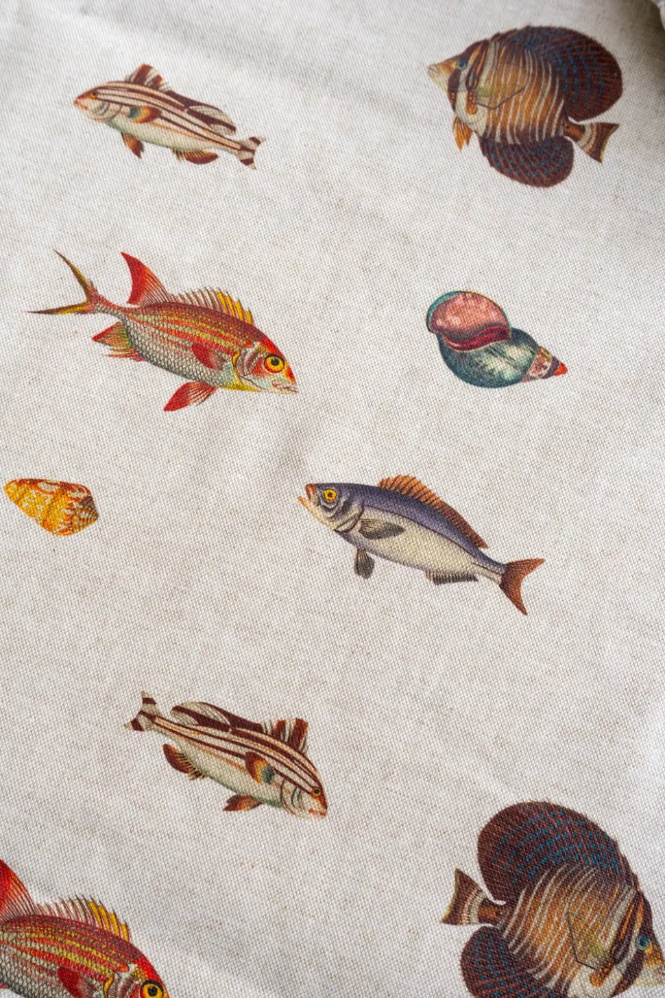 Mantel Antimanchas Con Diseño De Peces