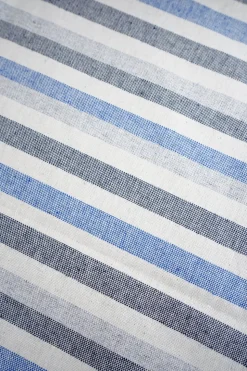 Mantel Antimanchas Con Diseño De Rayas Azules
