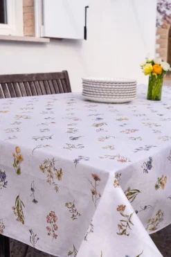Manteles Antimanchas Con Diseño Primavera