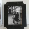 Marco De Fotos De Mármol Negro
