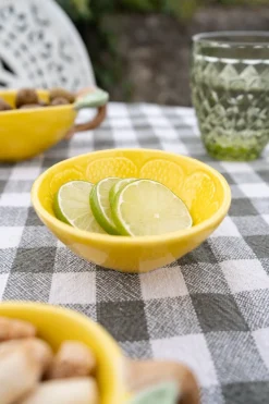 Mini Cuenco De Cerámica Diseño Limón