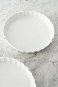 Molde Cerámica Blanca Grande 25 Cm