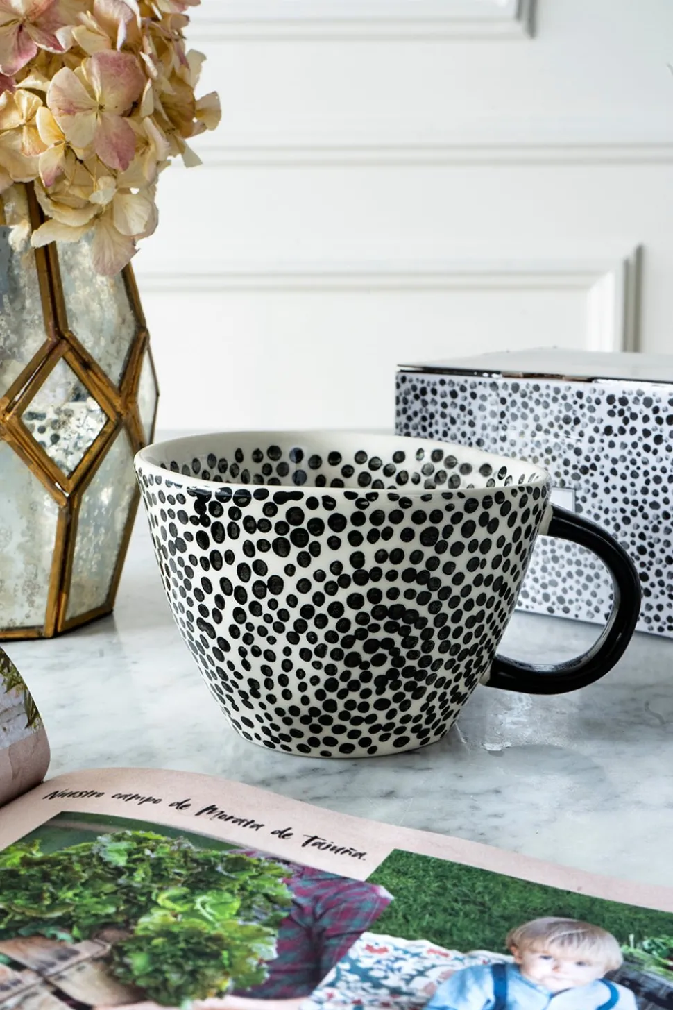 Mug Artesana Puntos Co