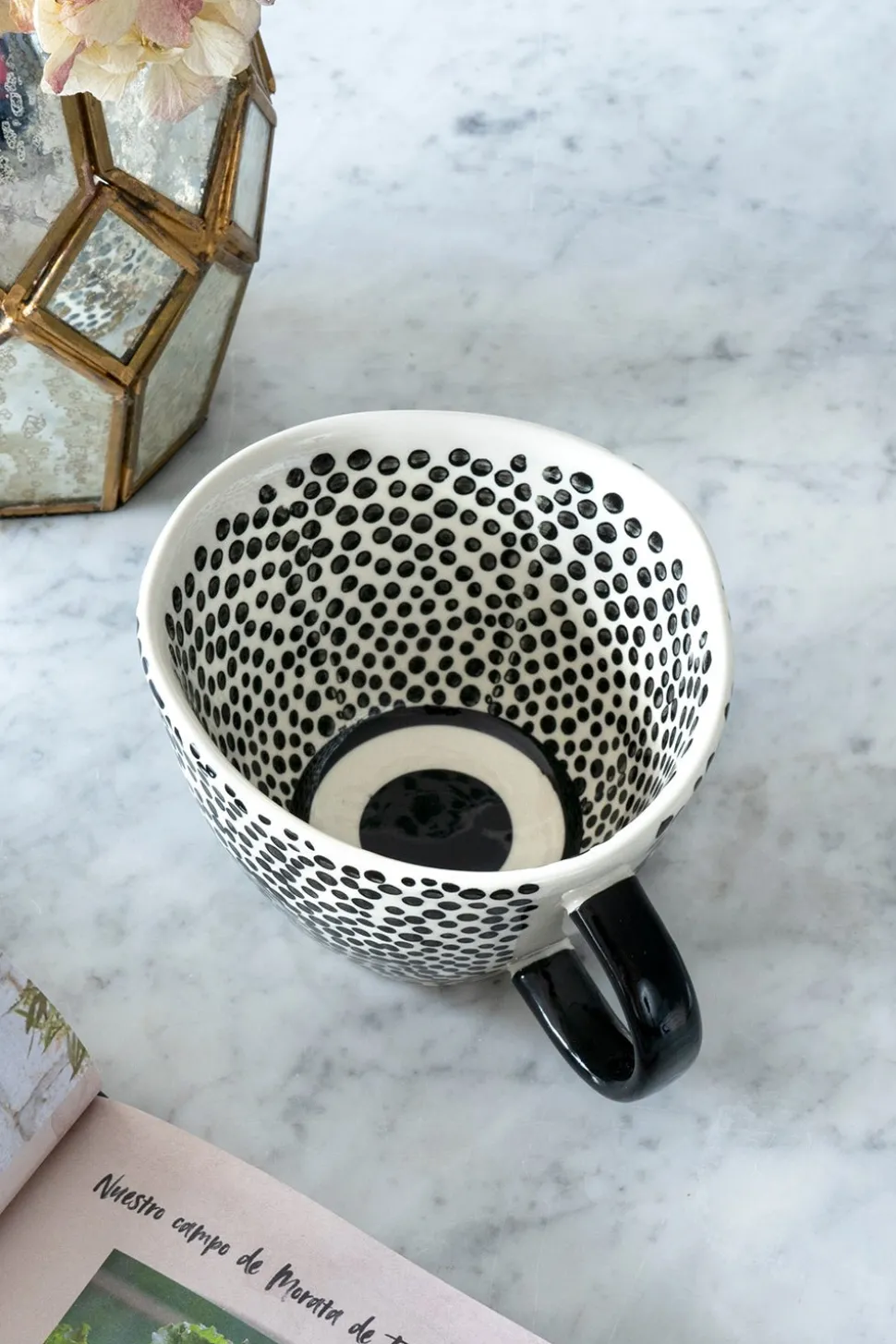 Mug Artesana Puntos Co