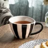 Mug Artesana Rayas Verticales Co
