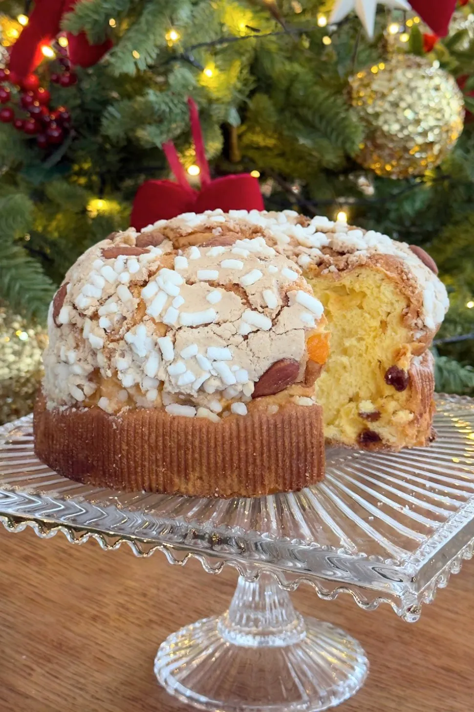 Panettone Glaseado Con Almendras 1 Kg