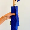 Paraguas Con Diseño Azul Y Mango Con Cabeza De Pato