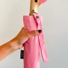 Paraguas Con Diseño Rosa Y Mango Con Cabeza De Pato
