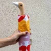 Paraguas Con Estampado Matisse Y Mango Con Cabeza De Pato