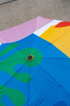 Paraguas Con Estampado Matisse Y Mango Con Cabeza De Pato