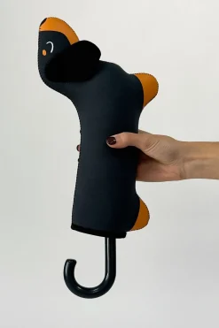 Paraguas Teckel Negro
