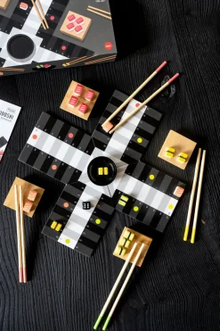 Parchís De Madera Inspirado En Sushi