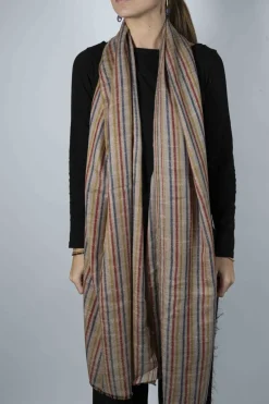 Pashmina Con Diseño De Rayas