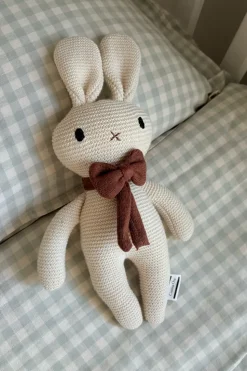 Peluche Conejo Con Lazo De Algodón