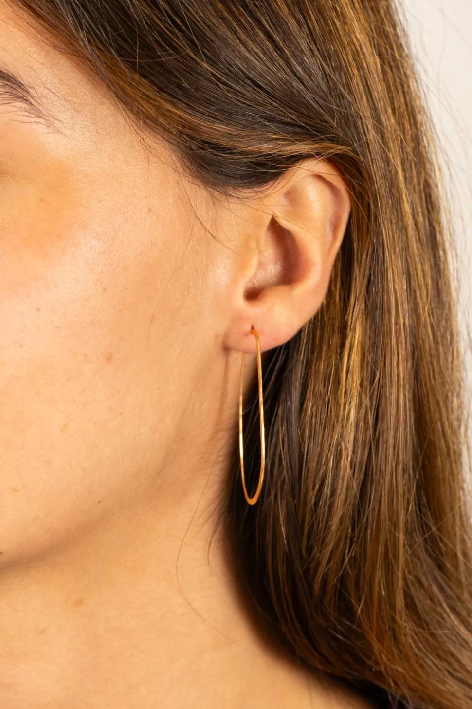 Pendientes Dorados Con Diseño De Lágrimas