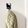 Perchero De Metal Diseño Gato
